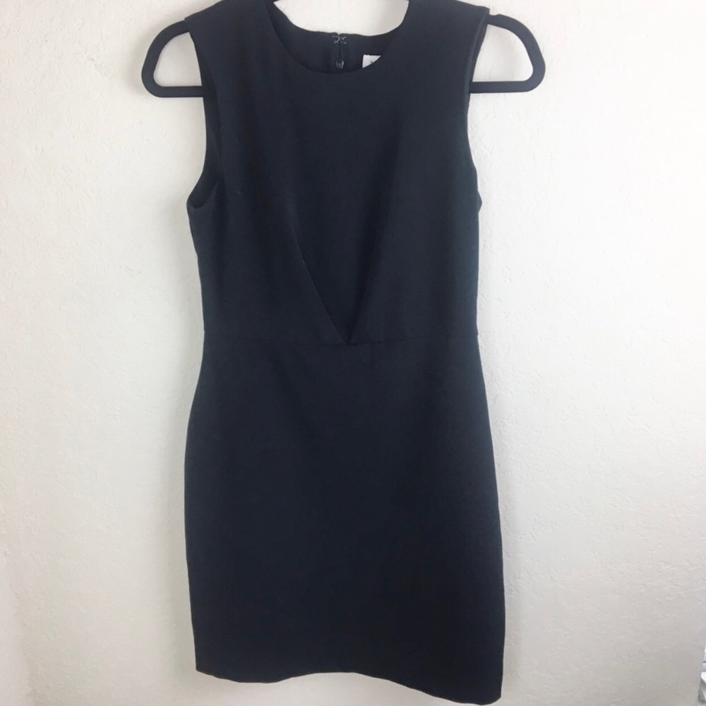 a new day Black Sleeveless Twill Dress, Size 2